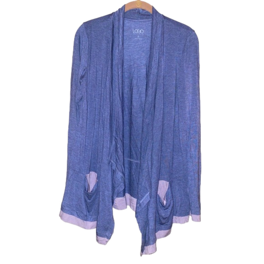 LOGO by Lori Goldstein cardigan wrap Size Small